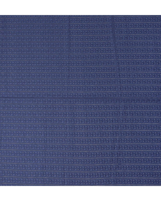 Navy Blue Cotton Voile Fabric 110cm | Regal Fabrics