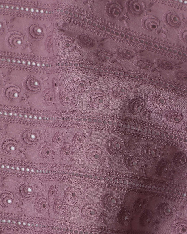 Plum Mauve Cotton Voile Fabric 110cm | Regal Fabrics