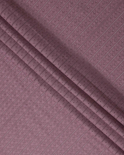 Plum Mauve Cotton Voile Fabric 110cm | Regal Fabrics