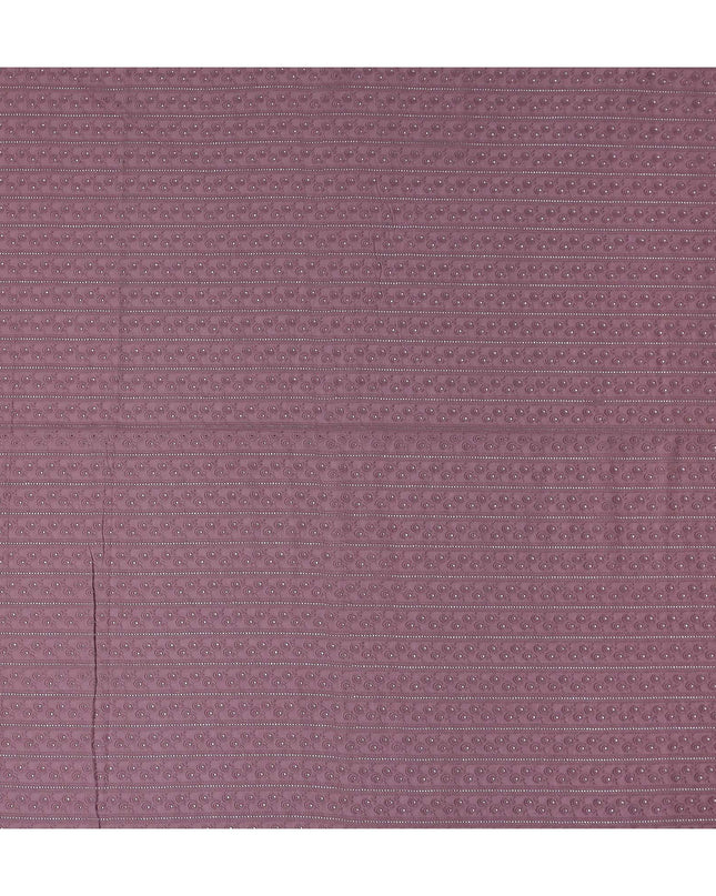 Plum Mauve Cotton Voile Fabric 110cm | Regal Fabrics