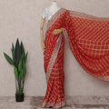 Red Viscose Saree 110cm | Regal