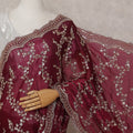 Red Tissue Saree 110cm | Regal