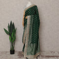 Green Viscose Saree 110cm | Regal