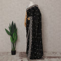 Black Chiffon Saree 110cm | Regal
