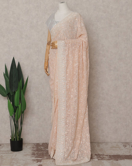 Pink Chiffon Saree 110cm | Regal