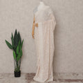 Beige Chiffon Saree 110cm | Regal