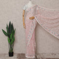 Pink Georgette Saree 110cm | Regal