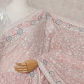 Pink Georgette Saree 110cm | Regal