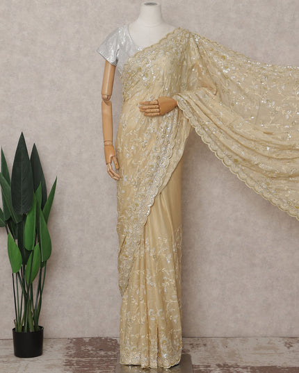 Gold Tissue Saree 110cm | Regal