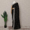 Black Chiffon Saree 110cm | Regal