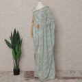 Green Georgette Saree 110cm | Regal