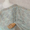 Green Georgette Saree 110cm | Regal