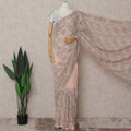 Pink Georgette Saree 110cm | Regal