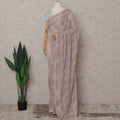 Pink Georgette Saree 110cm | Regal
