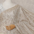 Beige Georgette Saree 110cm | Regal