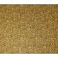Yellow Floral Cotton Voile Fabric 110cm