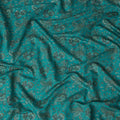 Green Paisley Cotton Voile Fabric 110cm