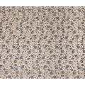 Beige Paisley Cotton Voile Fabric 110cm