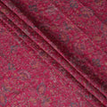 Pink Floral Cotton Voile Fabric 110cm