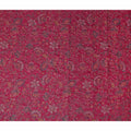 Pink Floral Cotton Voile Fabric 110cm