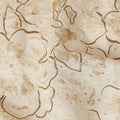 White Floral Cotton Voile Fabric 110cm