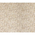 White Floral Cotton Voile Fabric 110cm