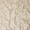 White Floral Cotton Voile Fabric 110cm