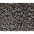 Black Geometric Cotton Voile Fabric 110cm