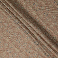 Brown Paisley Cotton Voile Fabric 110cm