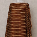 Bronze Copper Burnout Pure Silk Chiffon Velvet Makmal Dirac Fabric Rich Textured Piece 140cm Width Premium Quality Korean Fabric - D30750 Regal Fabrics