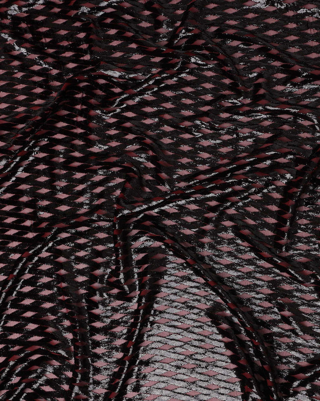 Dusty Rose Silk Velvet Dirac Fabric 140cm