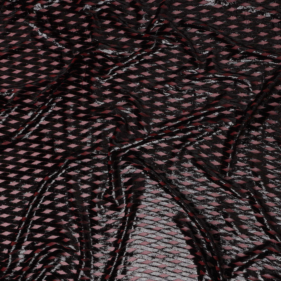 Dusty Rose Silk Velvet Dirac Fabric 140cm