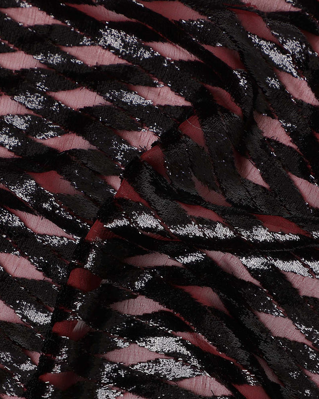 Dusty Rose Silk Velvet Dirac Fabric 140cm