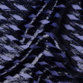 Indigo Purple Silk Velvet Dirac Fabric 140cm