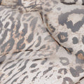 Ash Grey Animal Print Silk Chiffon Fabric 110cm