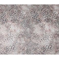 Mauve Grey Animal Print Silk Chiffon Fabric 110cm