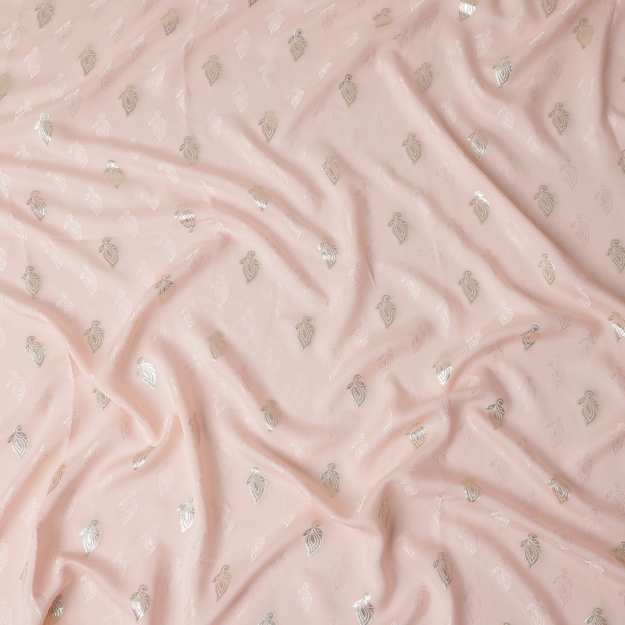 Rose Pink Silk Satin Fabric 110cm