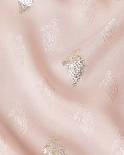 Rose Pink Silk Satin Fabric 110cm