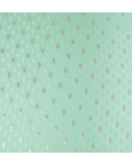 Pistachio Green Silk Satin Fabric 110cm