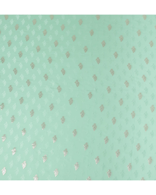 Pistachio Green Silk Satin Fabric 110cm