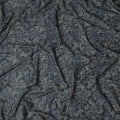 Deep Teal Blue Paisley Cotton Lawn Fabric 140cm