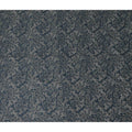 Deep Teal Blue Paisley Cotton Lawn Fabric 140cm