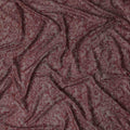 Wine Maroon Paisley Cotton Lawn Fabric 140cm