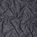 Navy Blue Paisley Cotton Lawn Fabric 140cm