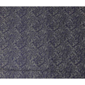 Navy Blue Paisley Cotton Lawn Fabric 140cm