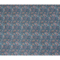Peacock Teal Paisley Cotton Lawn Fabric 140cm