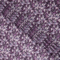 Plum Purple Floral Cotton Lawn Fabric 140cm