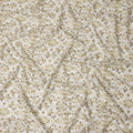 Sage Green Floral Cotton Lawn Fabric 140cm