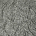 Steel Grey Paisley Cotton Lawn Fabric 140cm