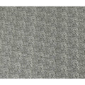 Steel Grey Paisley Cotton Lawn Fabric 140cm